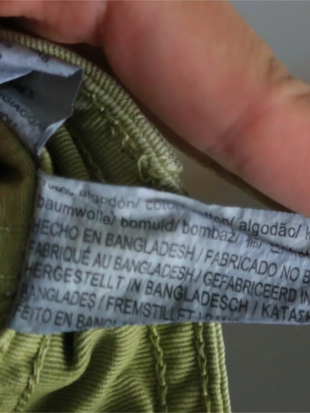 Zara Cargo Pocket High Rise Utility Cotton Twill Olive Green Pants Size 6